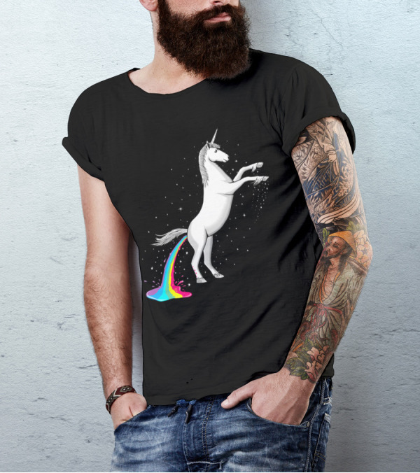 Where Rainbows Come From Unicorn Magic Sparkles T-Shirt