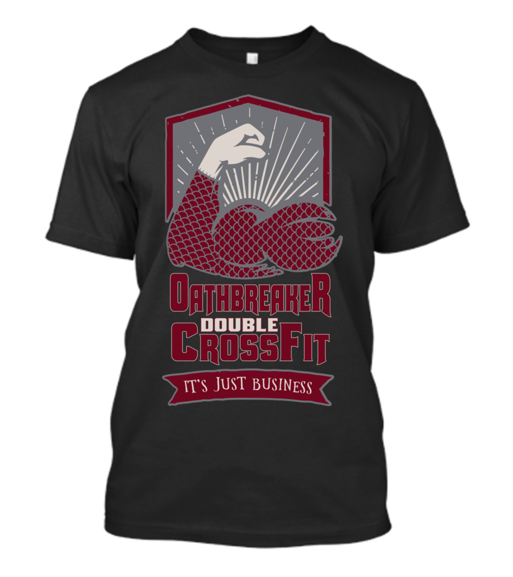 Oathbreaker Double CrossFit It's Just Business T-Shirt