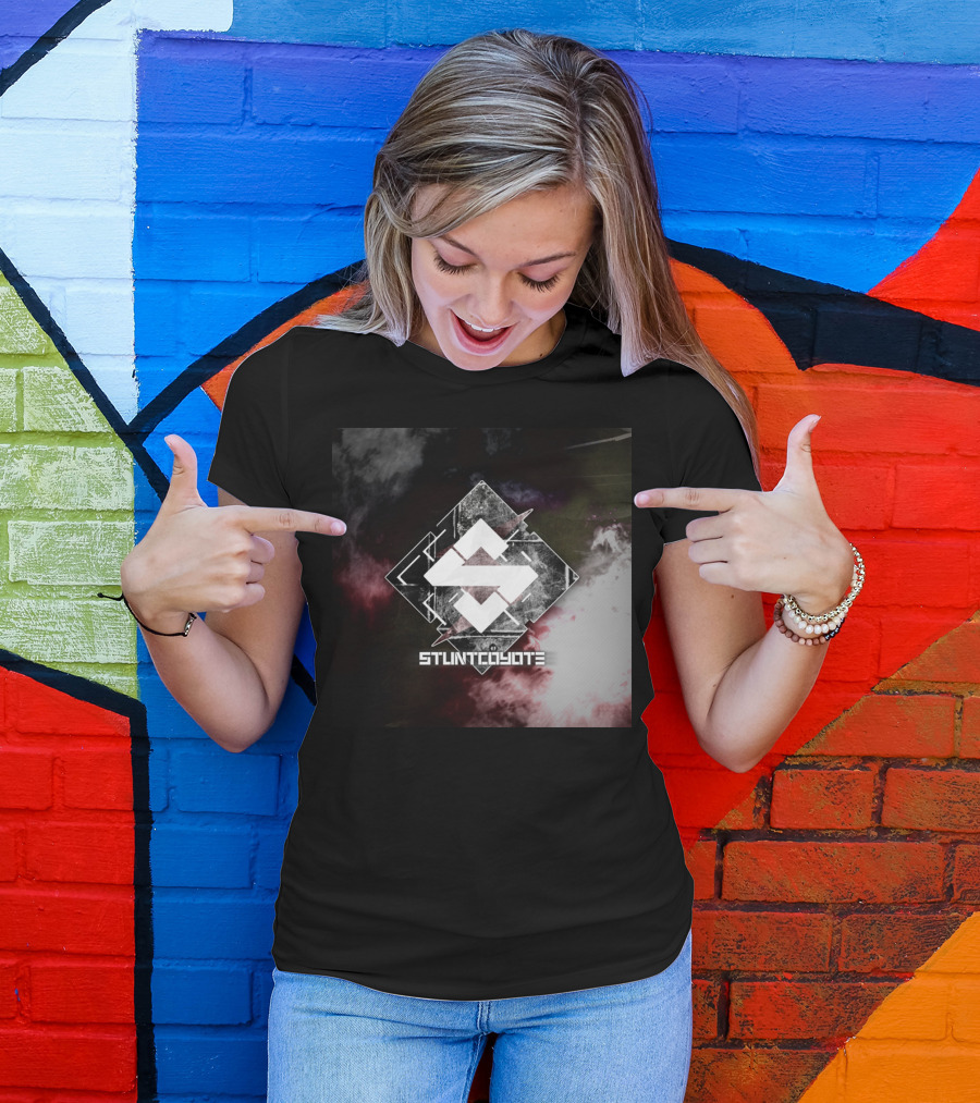 STUNTCOYOTE Coyote Cup Geometric T-Shirt