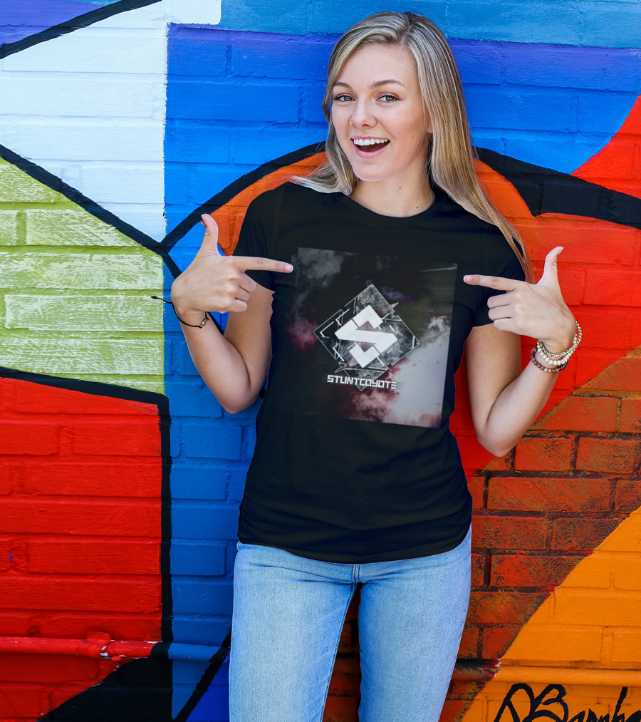 STUNTCOYOTE Coyote Cup Geometric T-Shirt