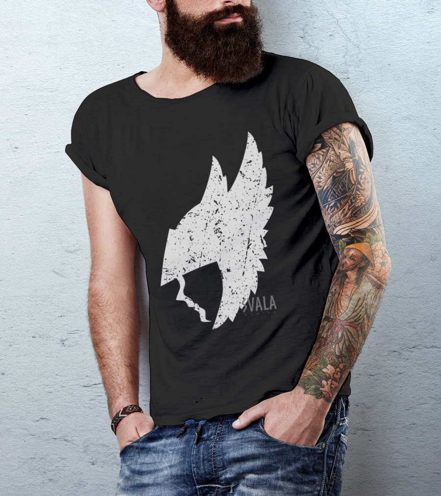 VALA Gaming White Winged Helmet T-Shirt