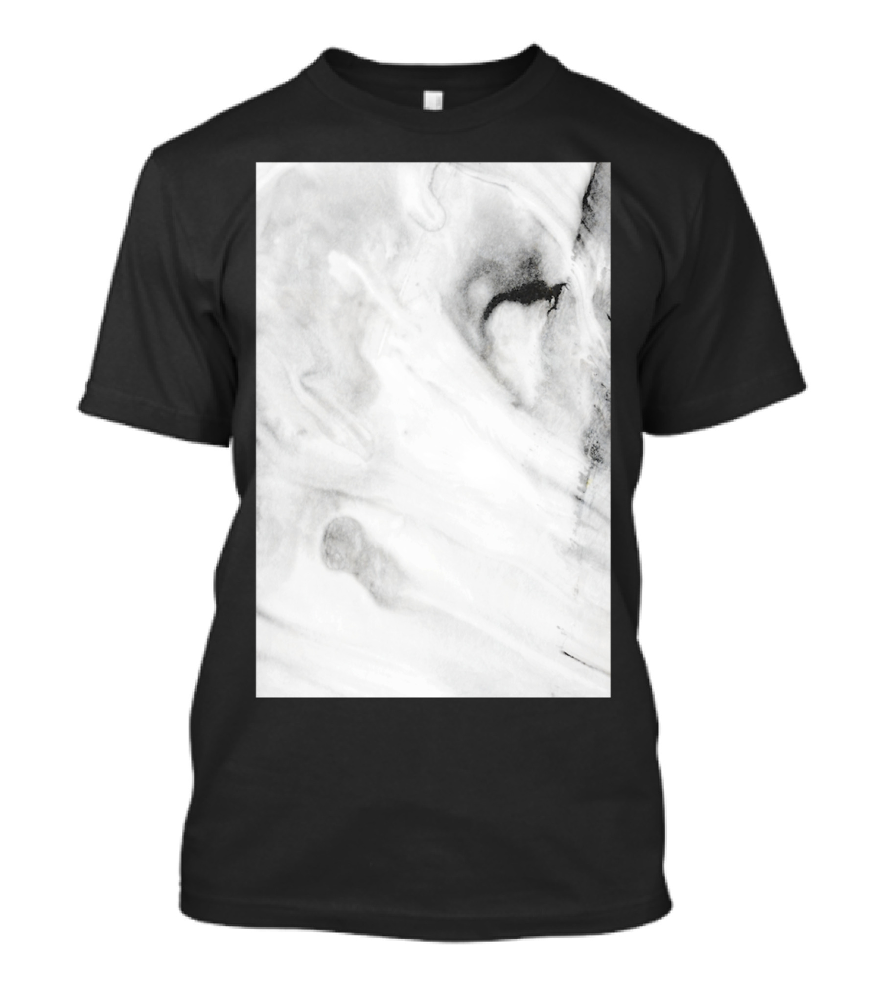 White Marble Texture Phone Aesthetic T-Shirt