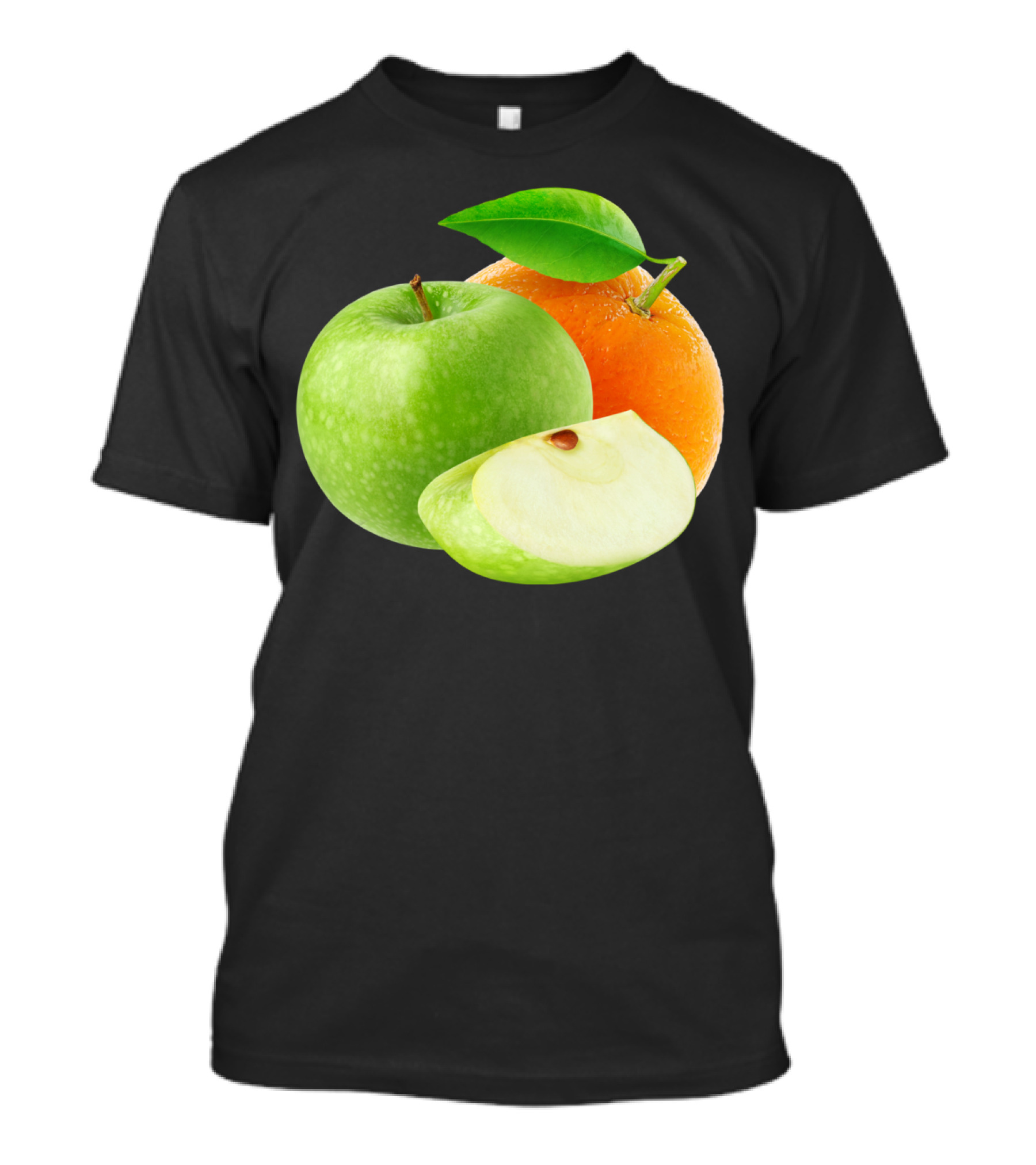 Apple And Orange Still Life Fruit Composition T-Shirt