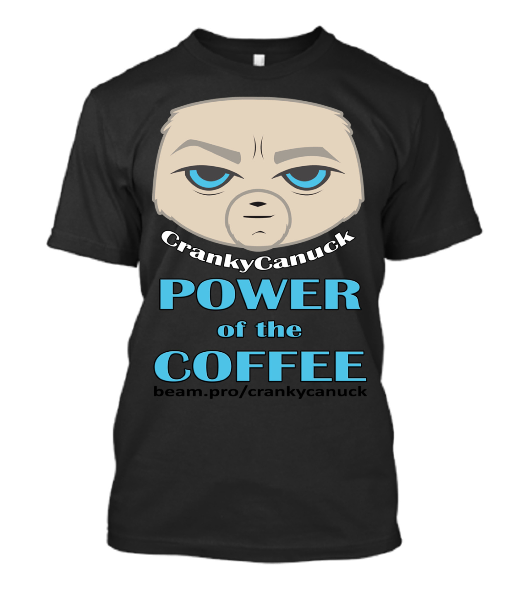 CrankyCanuck Power Of The Coffee Beam.pro/crankycanuck T-Shirt
