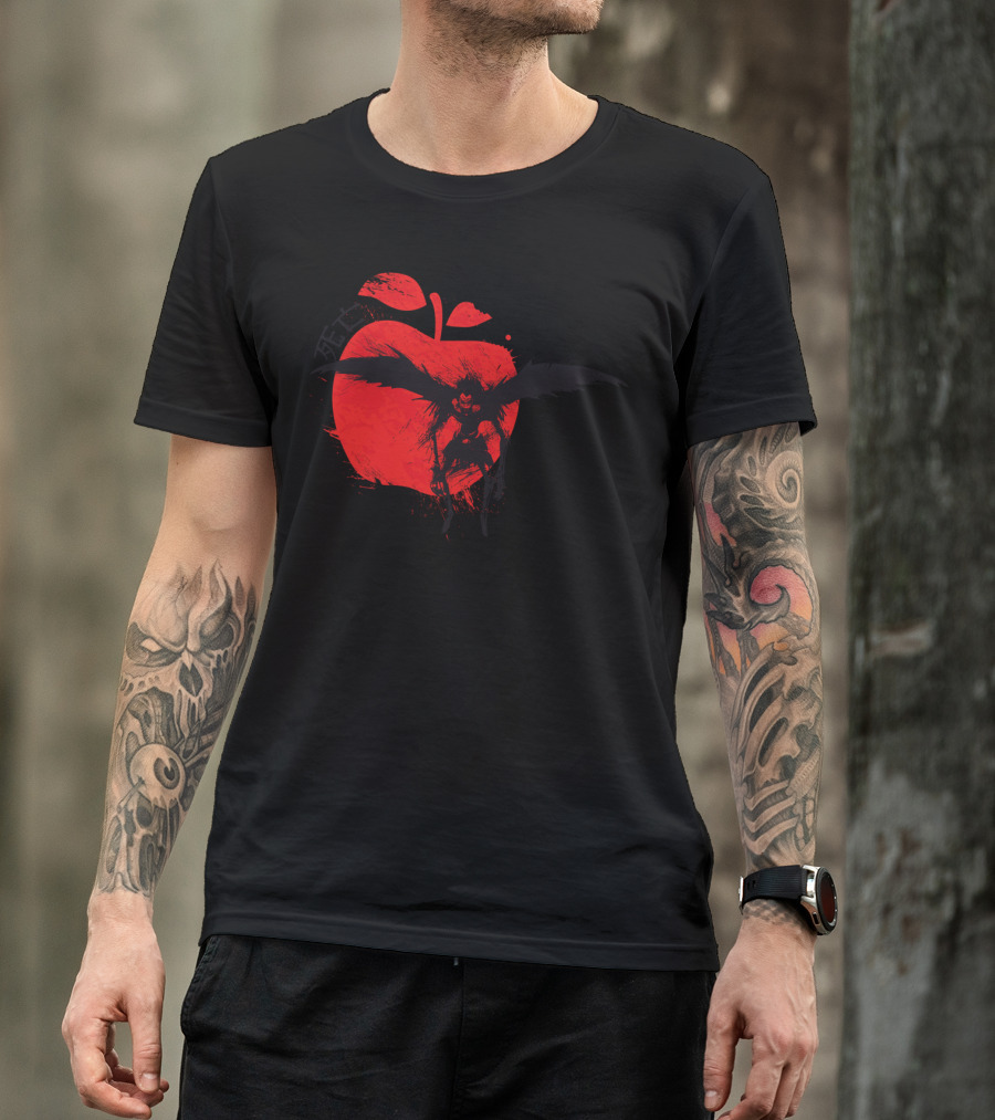 Death Note Ryuk Red Apple T-Shirt