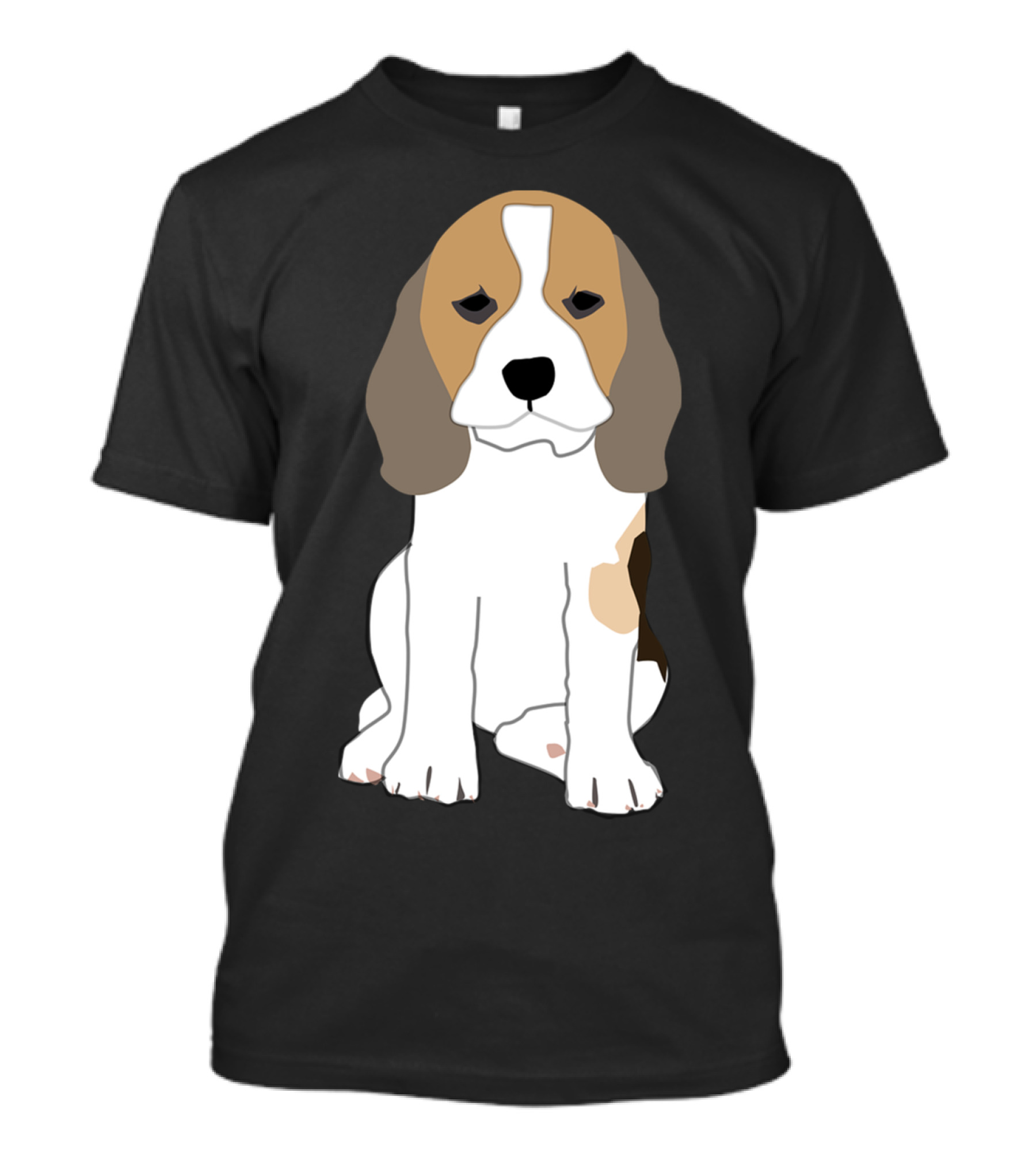 Beagle Dog Sitting T-Shirt