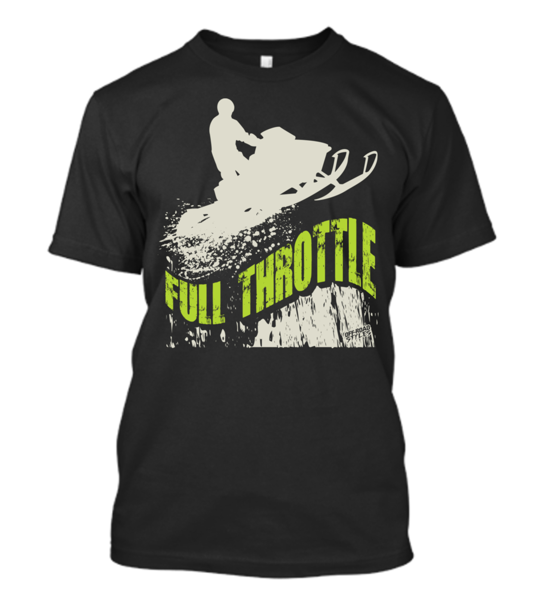 Full Throttle Off-Road Sled Adventure T-Shirt