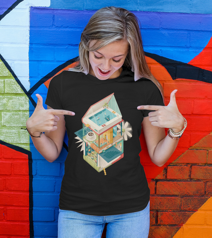 Creative House Playful Multi-Level Indoor Activity Spaces T-Shirt