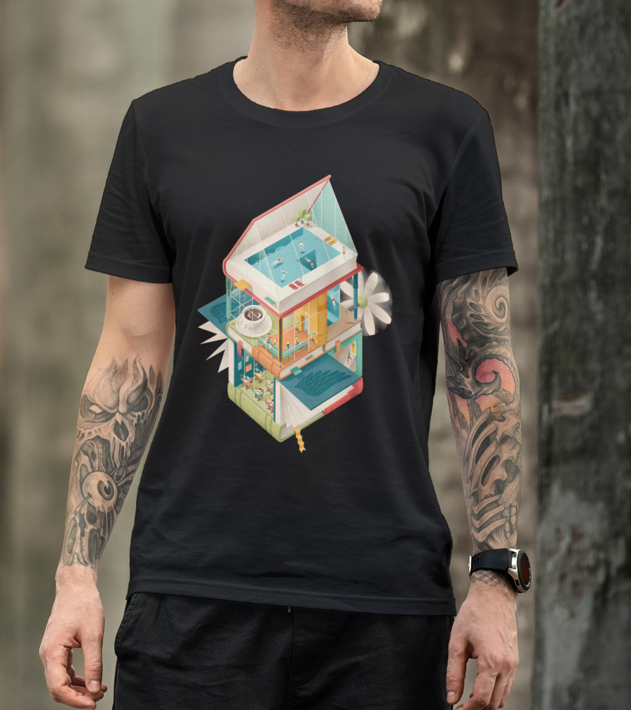 Creative House Playful Multi-Level Indoor Activity Spaces T-Shirt