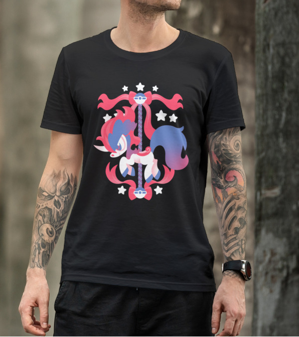 Carousel Colt Magical Stars Mystical Pony T-Shirt