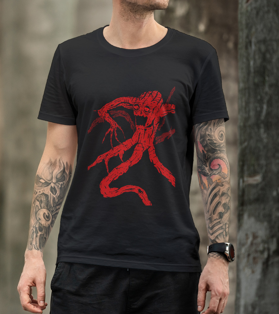 Crimson Tree Demon Monster Tentacles T-Shirt