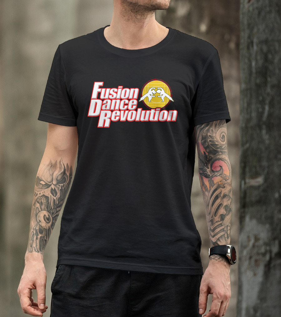 Fusion Dance Revolution Dinosaur Showdown T-Shirt