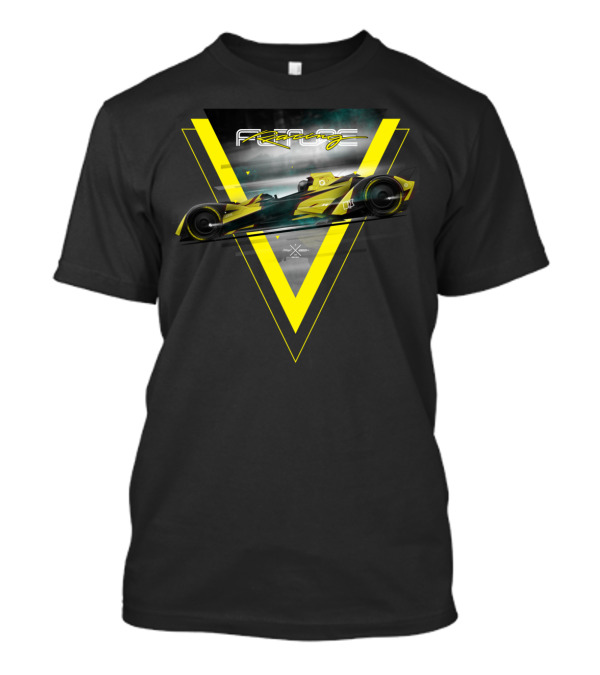 Racing Futuristic Car Speed Triangle T-Shirt
