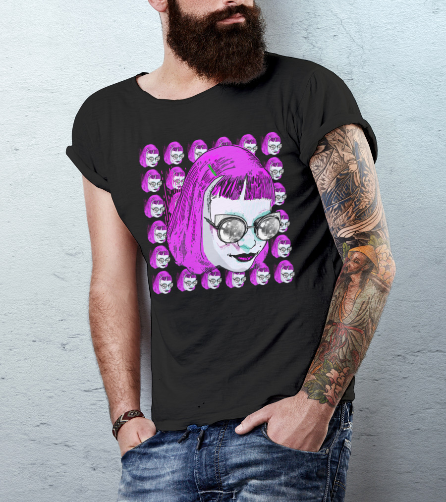 Galaxy Girl Retro Pop T-Shirt