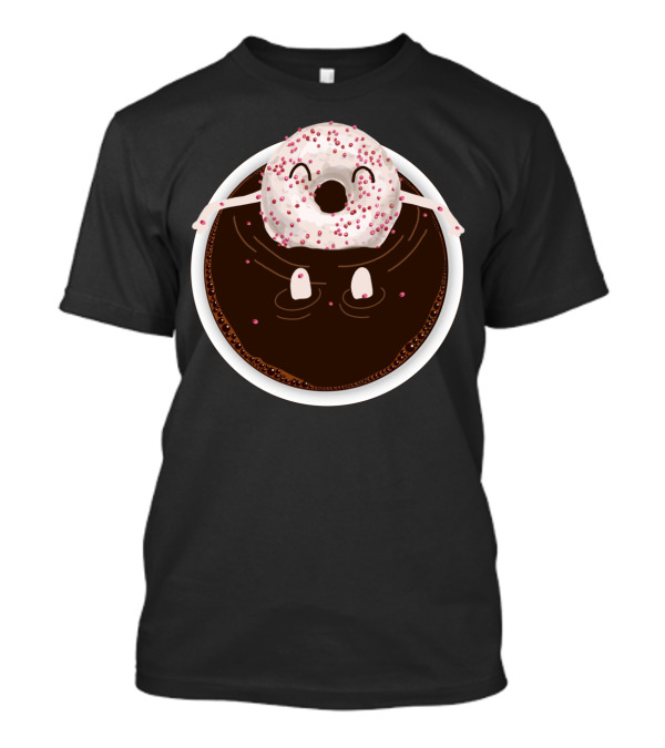 Donut Relaxing In Coffee Jacuzzi Bliss T-Shirt