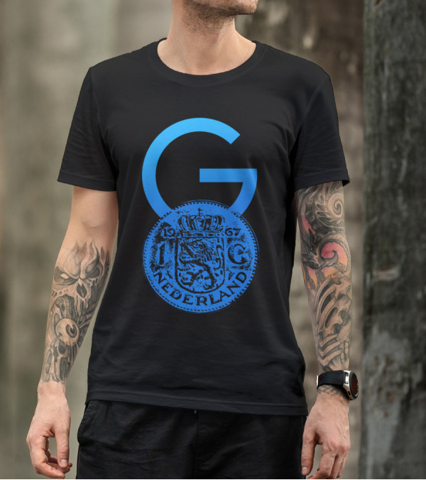 Crypto Gulden Symbol Nederland 1967 One Guilder Coin T-Shirt