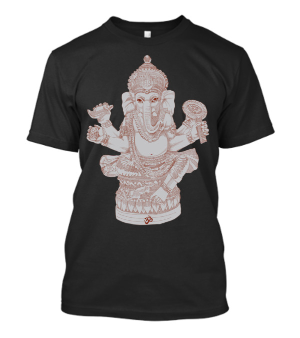 Ganesh Om Symbol Elephant Deity T-Shirt