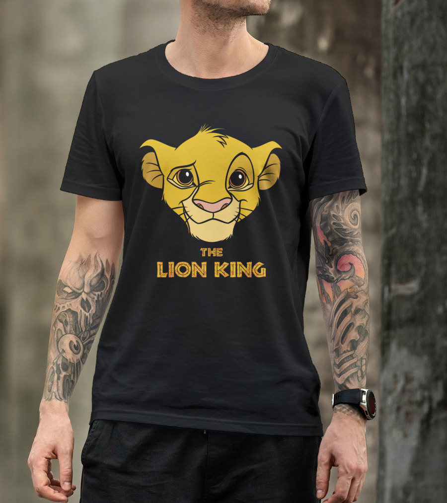 The Lion King Young Simba Face T-Shirt