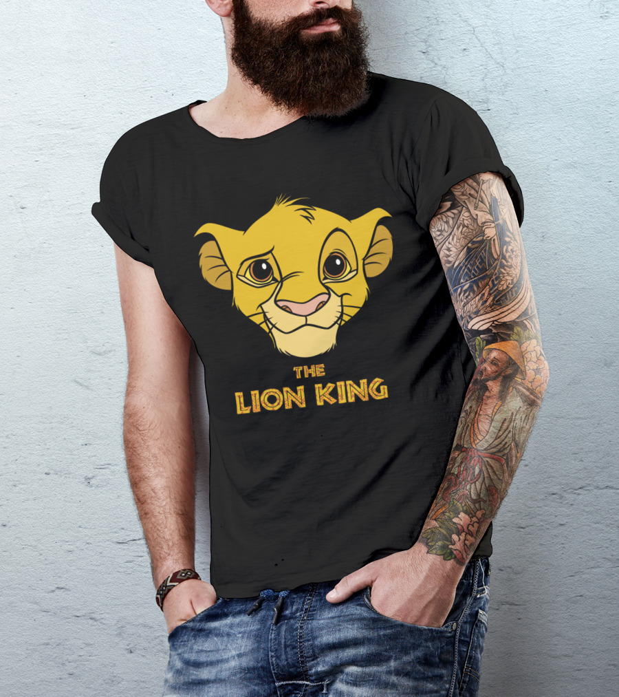 The Lion King Young Simba Face T-Shirt