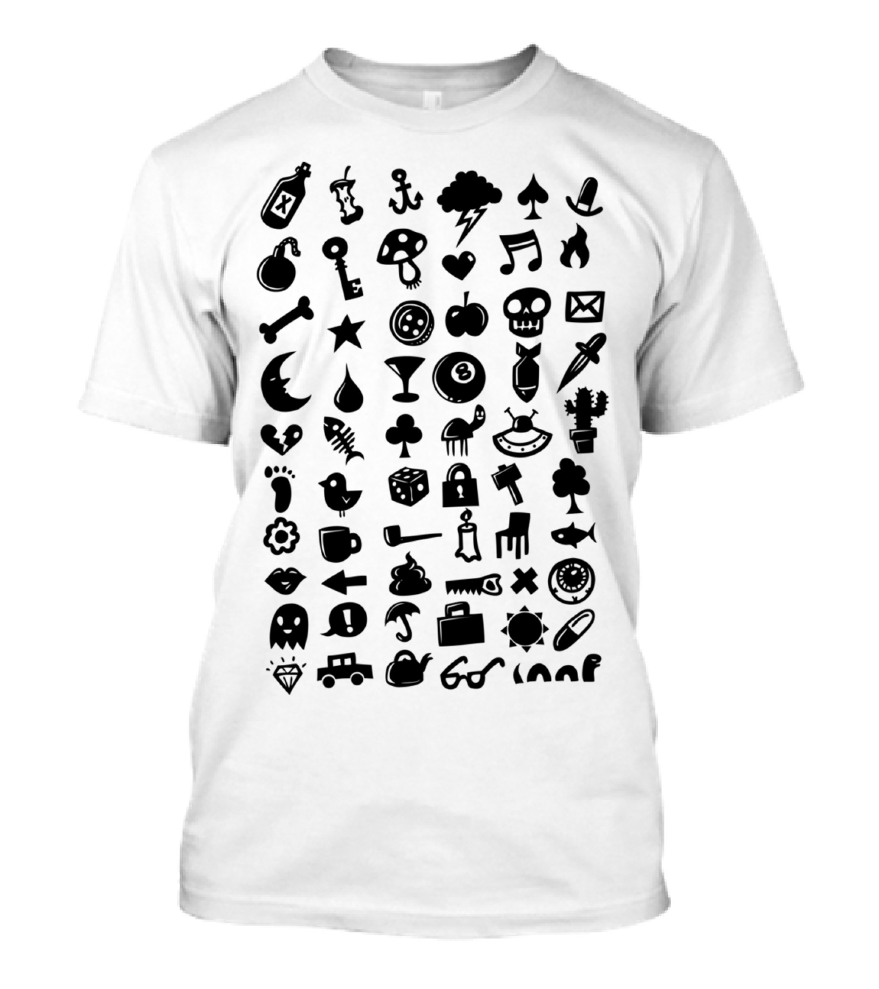 Your Icons Symbols And Shapes Collection T-Shirt