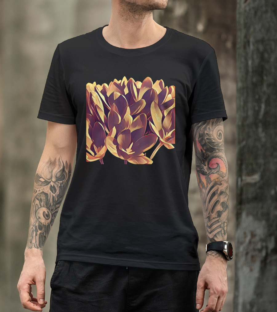 Garden Leafs Botanical Arrangement T-Shirt