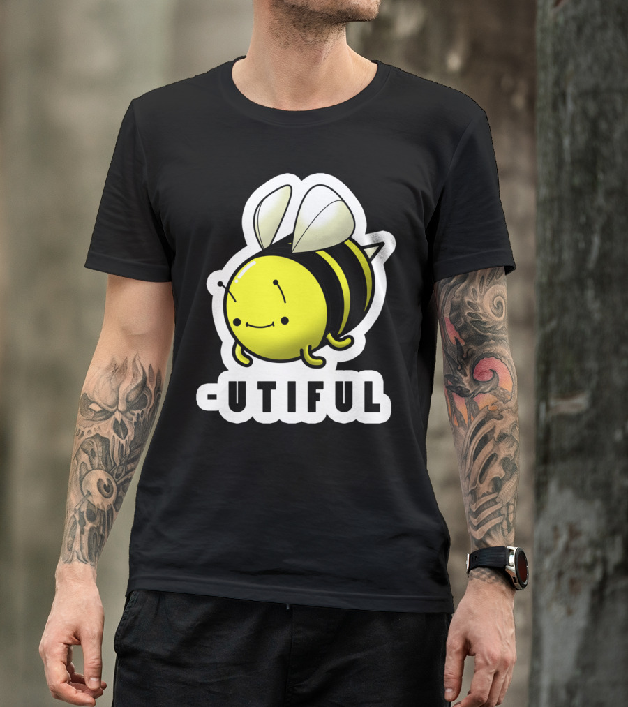 Bee -Utiful Cute Cartoon Bumblebee T-Shirt