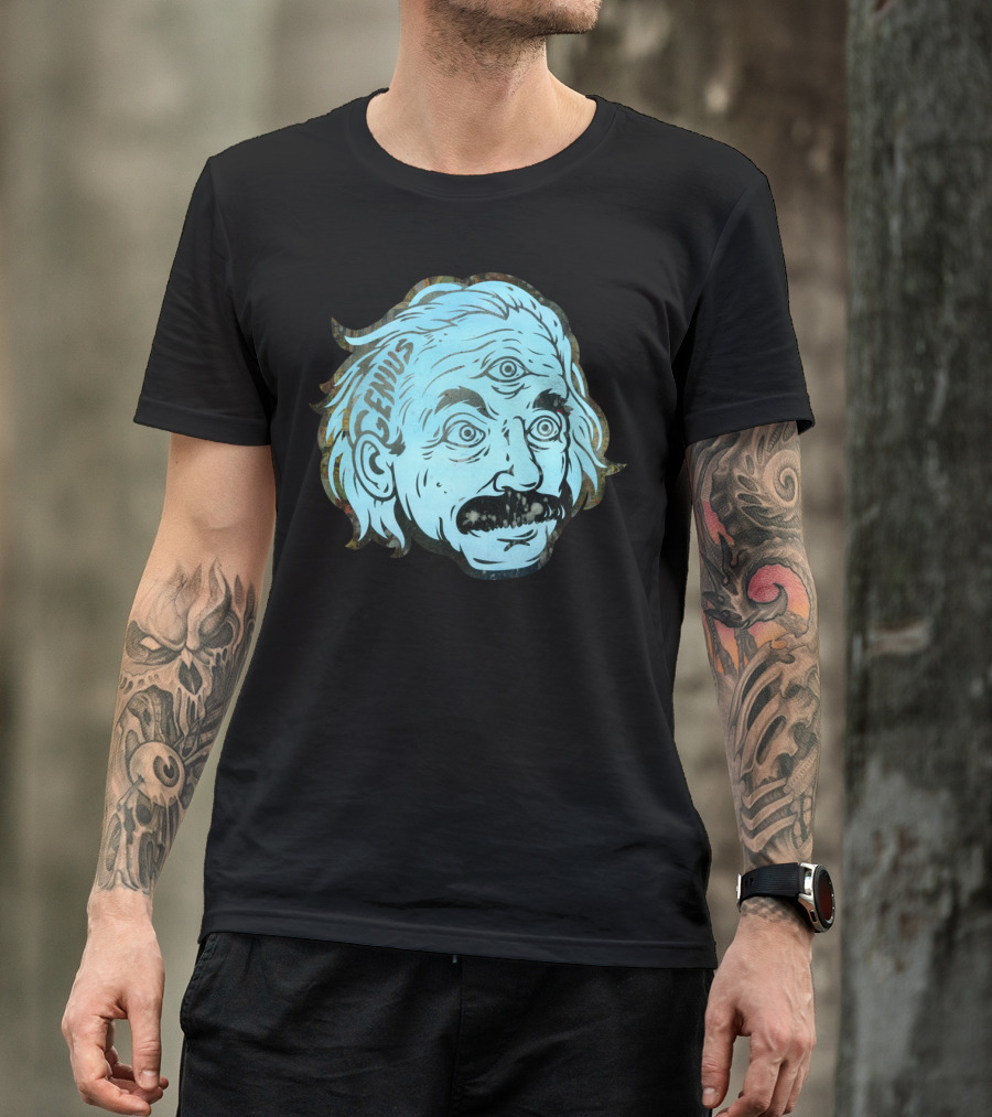 Genius Einstein Three-Eyed T-Shirt