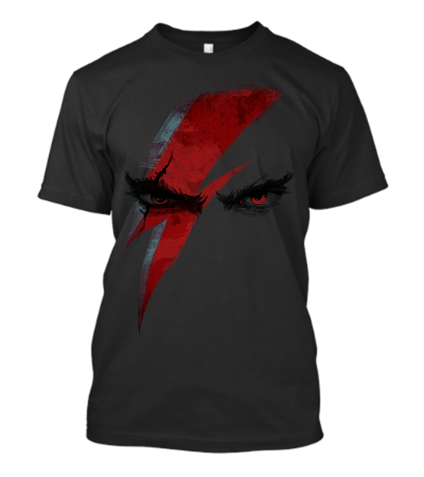 Heroes Lightning Bolt Eyes Iconic Motif T-Shirt