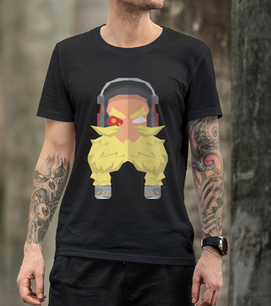 The Ultimate Builder Torbjörn Iconic Overwatch Character Pixel T-Shirt