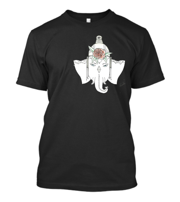 FAMILY Elephant Floral Headpiece T-Shirt