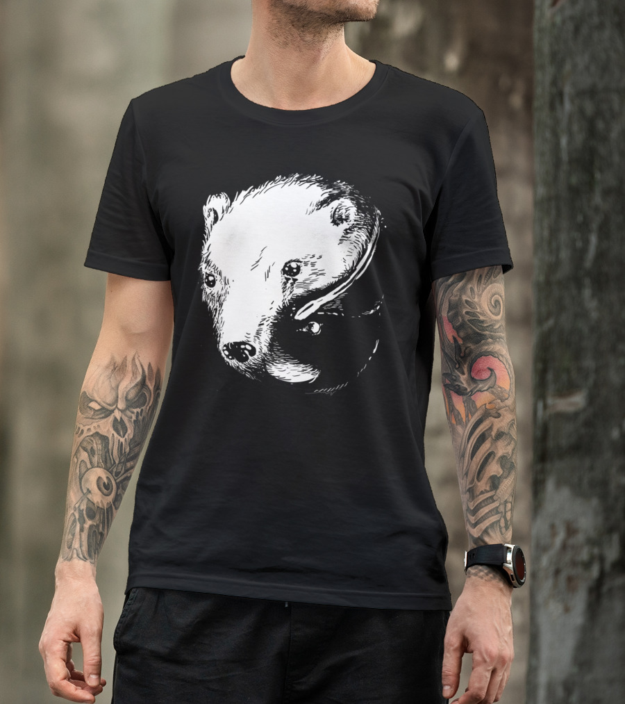 Polar Bear Penguin Yin Yang T-Shirt