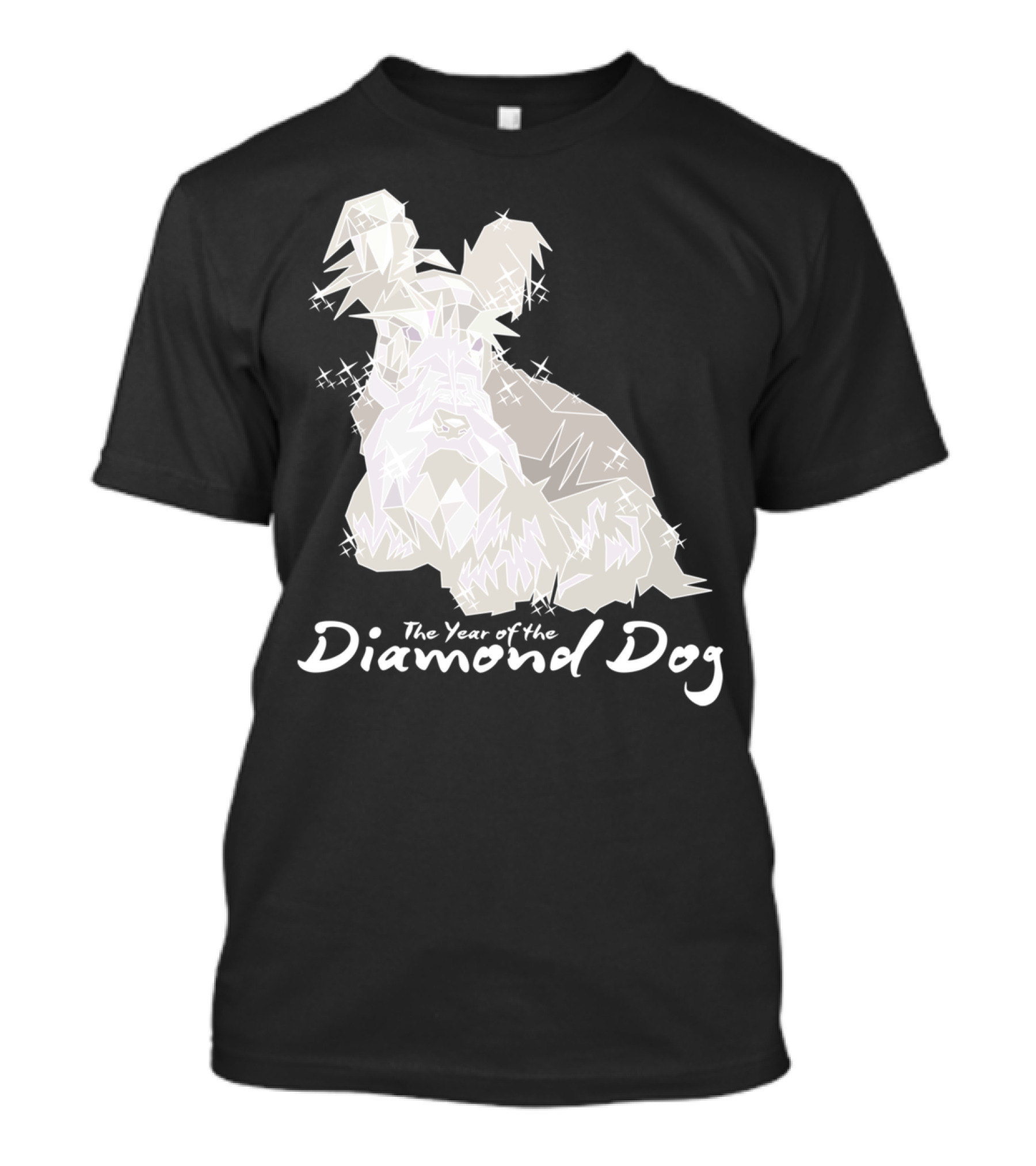 The Year Of The Diamond Dog Crystal Canine Sparkle T-Shirt