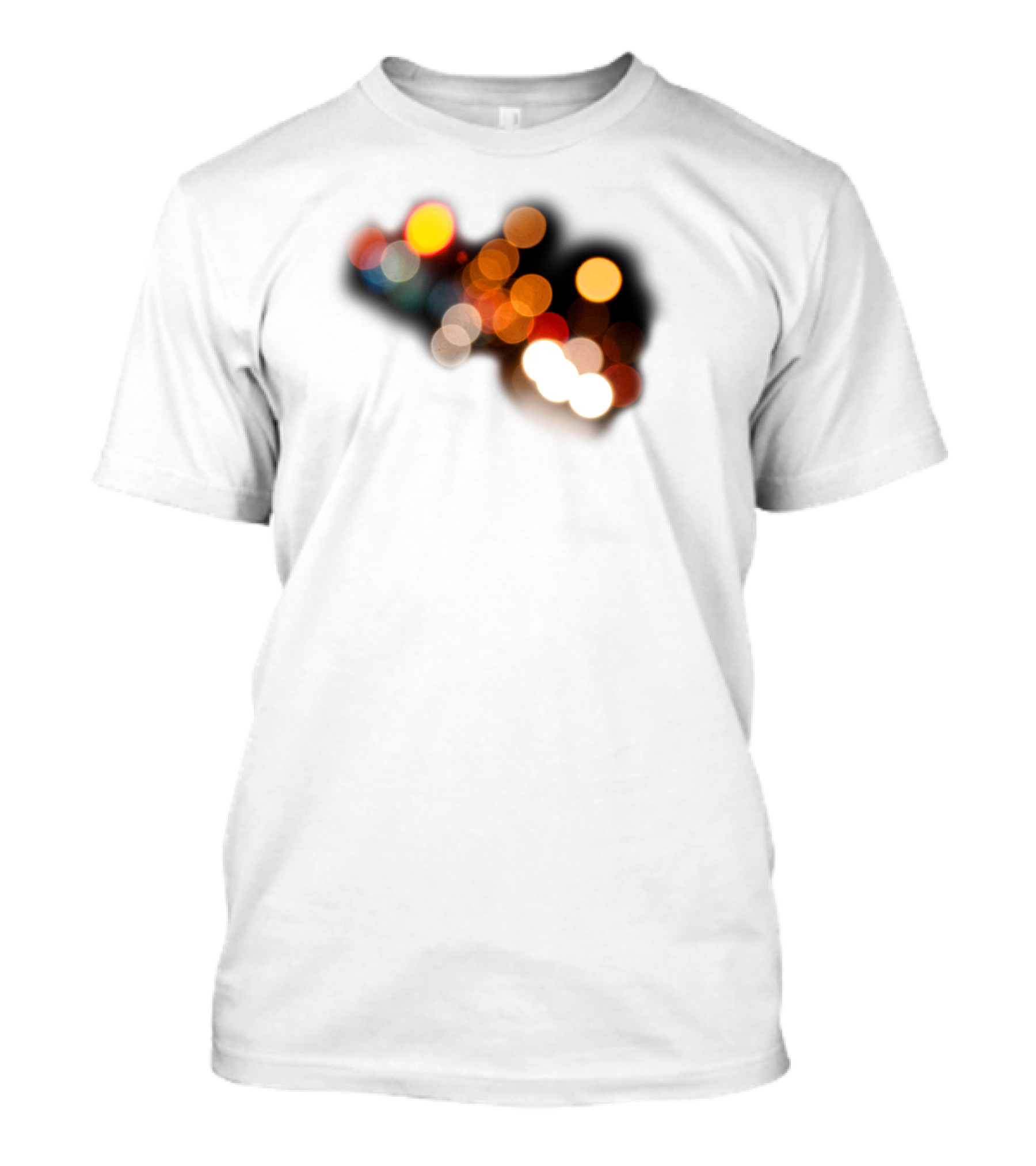 Orbs Of Light Abstract Bokeh Photography T-Shirt
