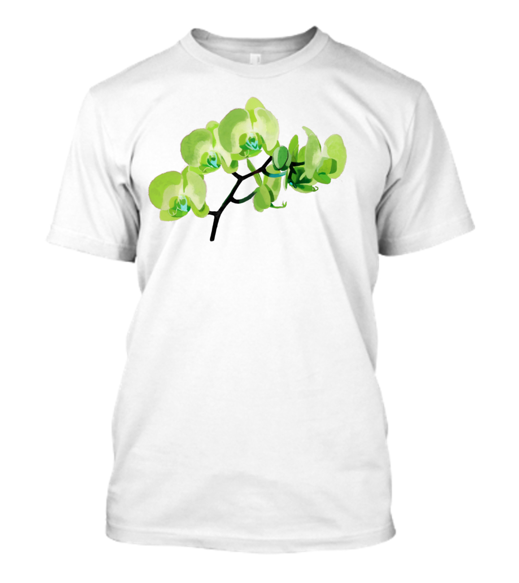 Orchid Green Botanical T-Shirt
