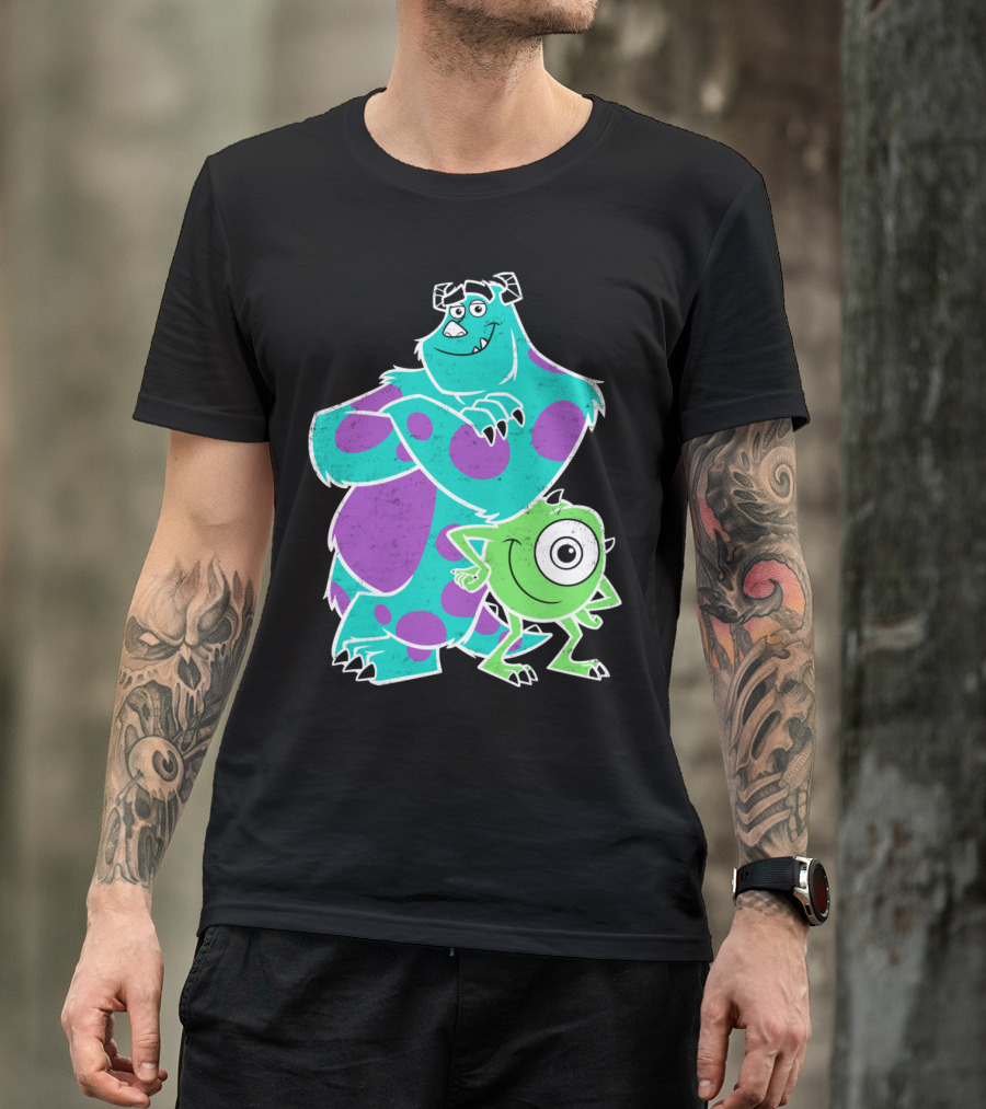 Monsters Inc Sulley And Mike Pixar Duo T-Shirt
