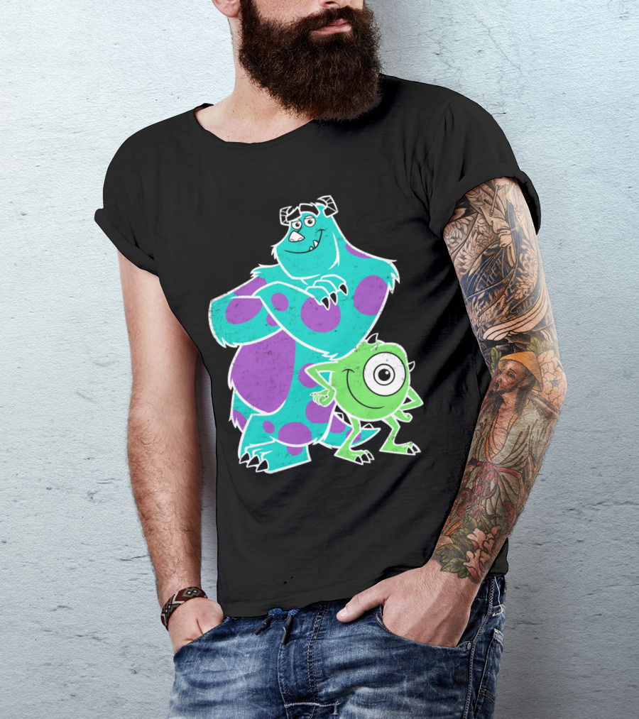 Monsters Inc Sulley And Mike Pixar Duo T-Shirt
