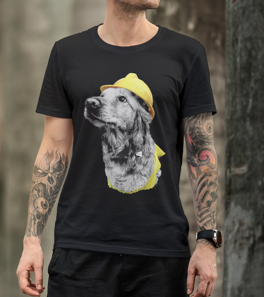 Lola Dog Construction Worker T-Shirt