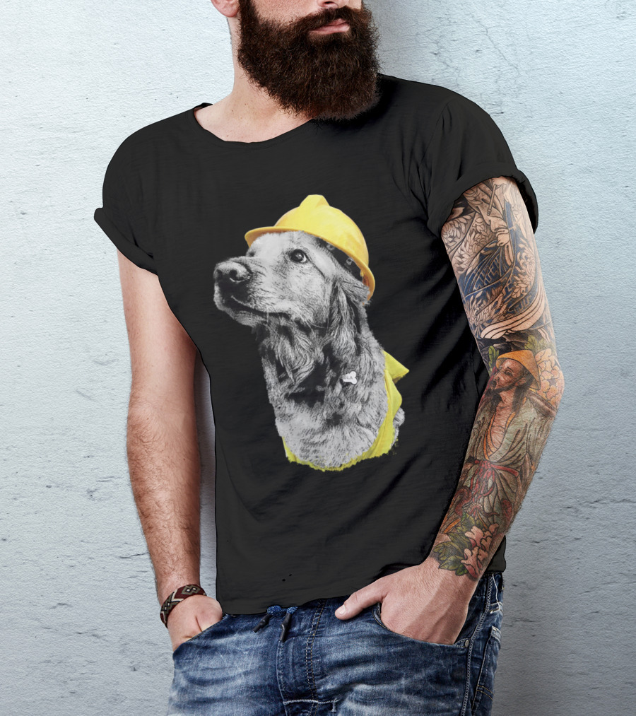 Lola Dog Construction Worker T-Shirt
