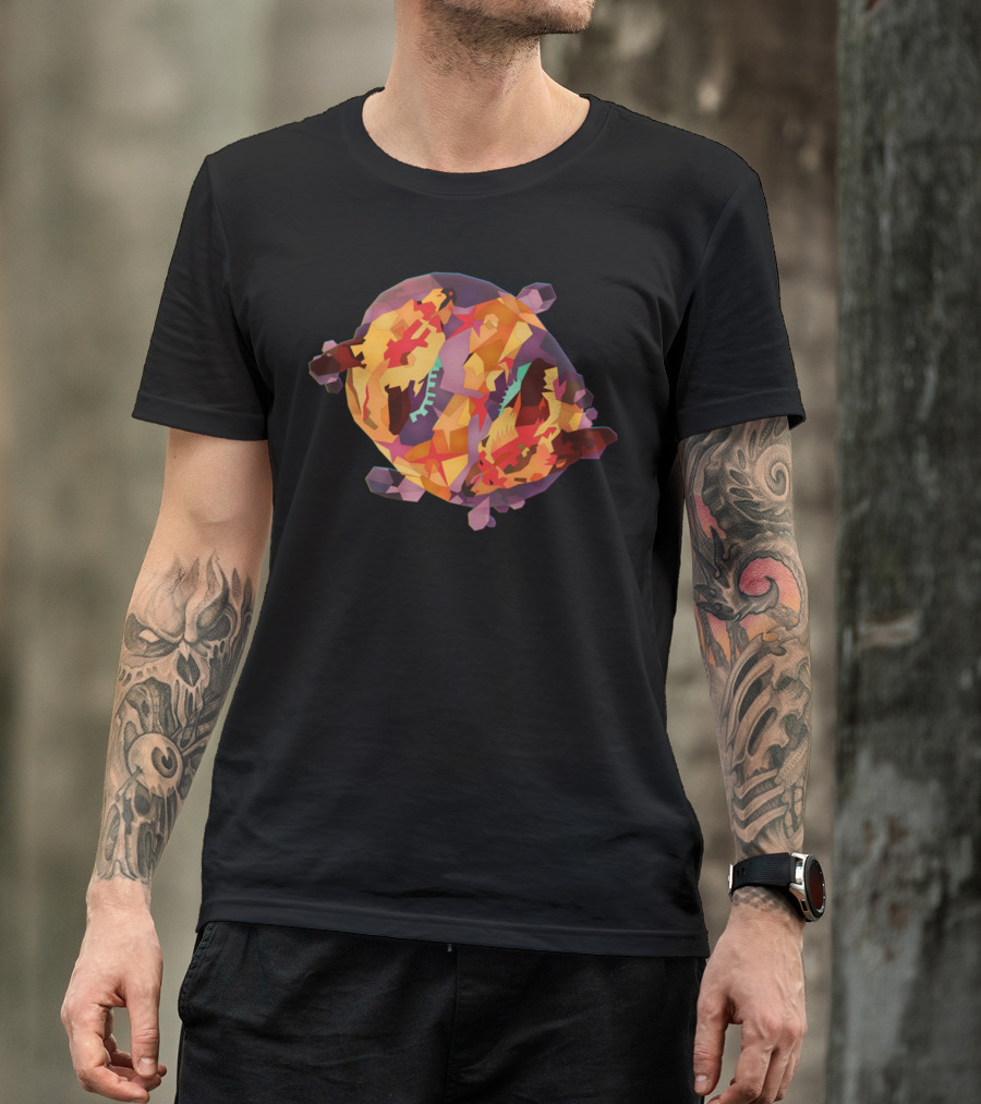 Tilda The Dog II. Dreaming Kaleidoscope Dreams T-Shirt