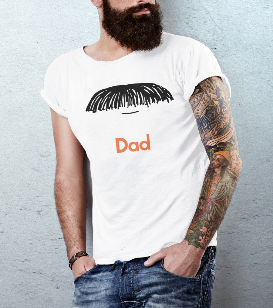 Dad Moustache T-Shirt