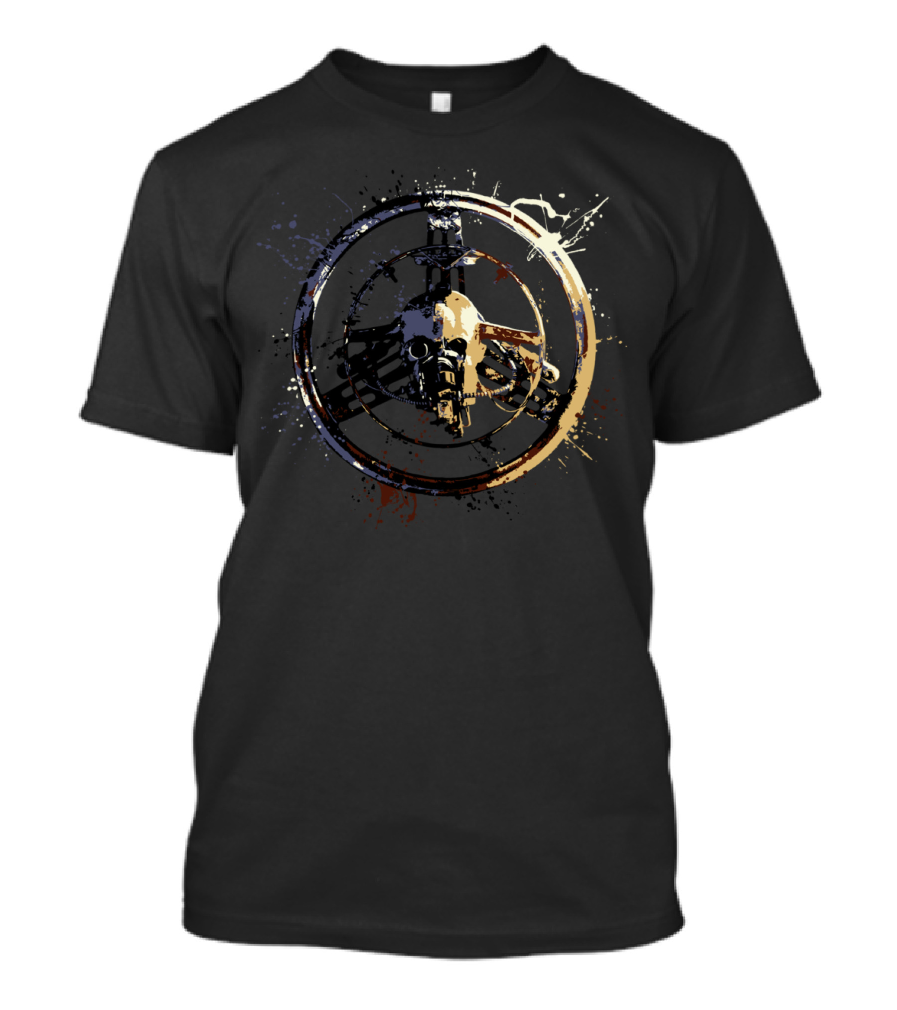 Remember Me Star Wars TIE Fighter Inspired Art Circle T-Shirt