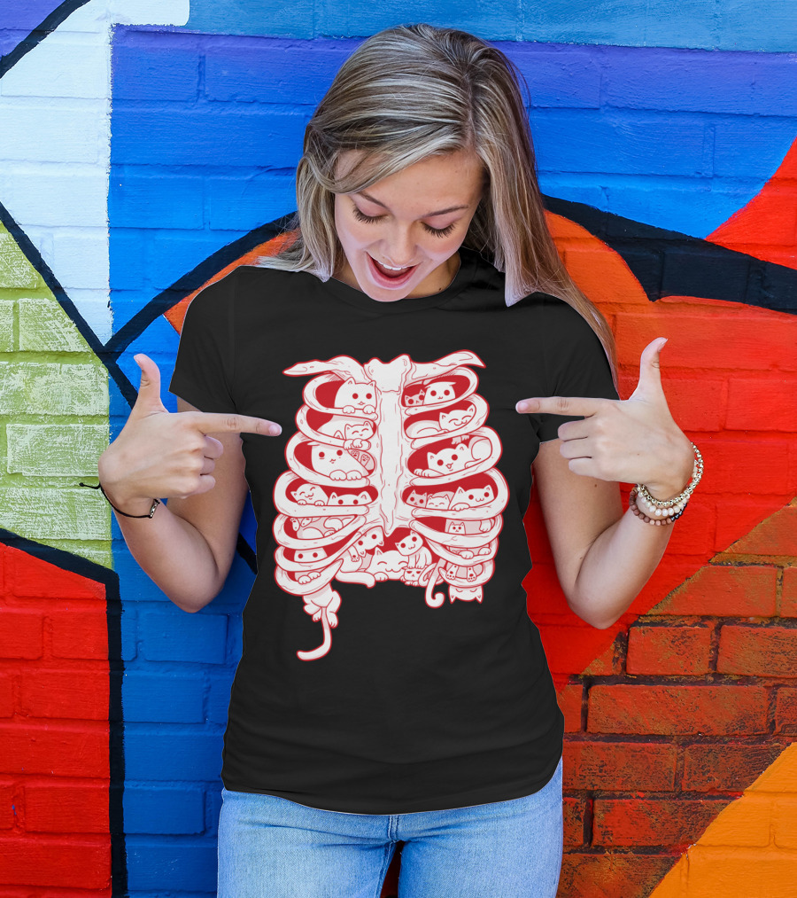 Ribcage Kittens T-Shirt