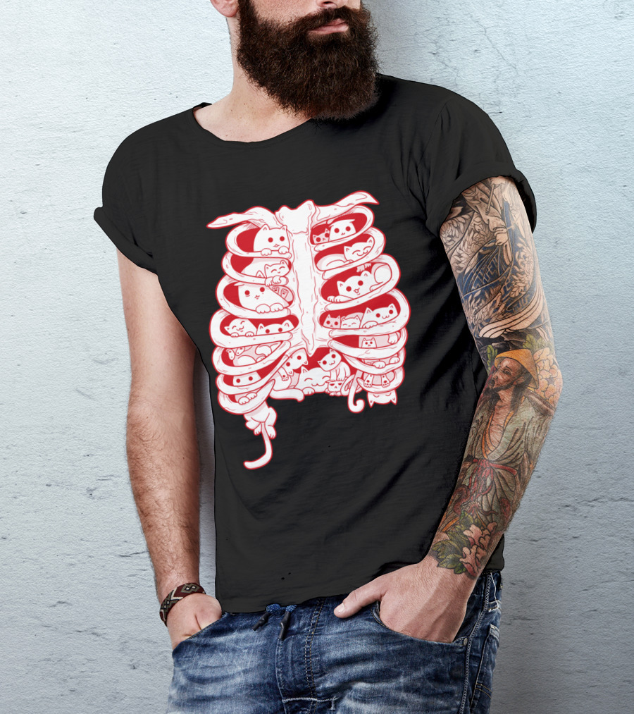 Ribcage Kittens T-Shirt