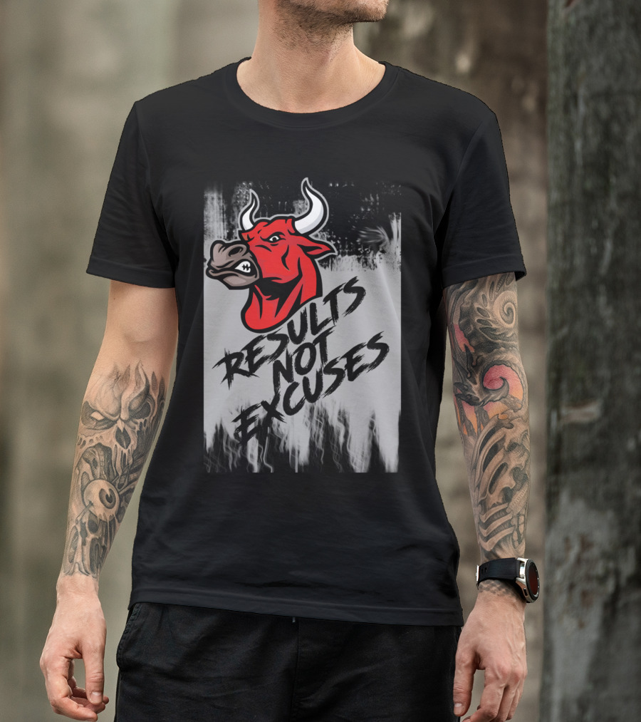 Results Not Excuses Red Bull T-Shirt