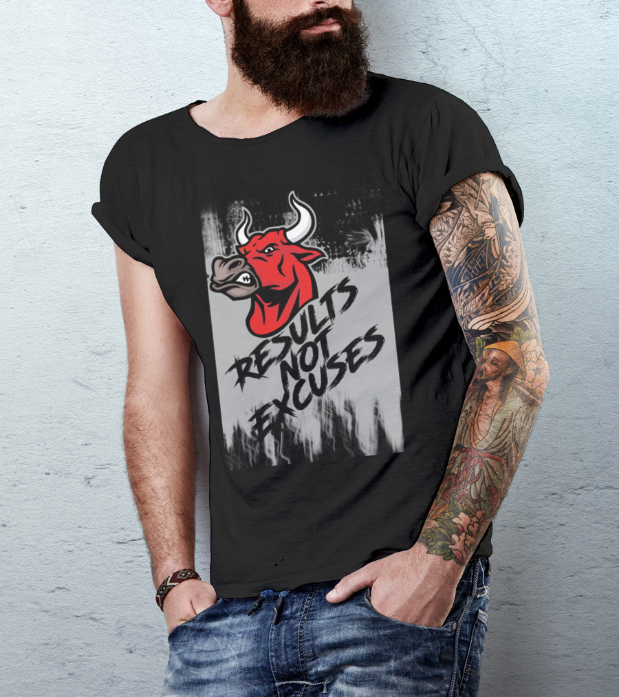Results Not Excuses Red Bull T-Shirt
