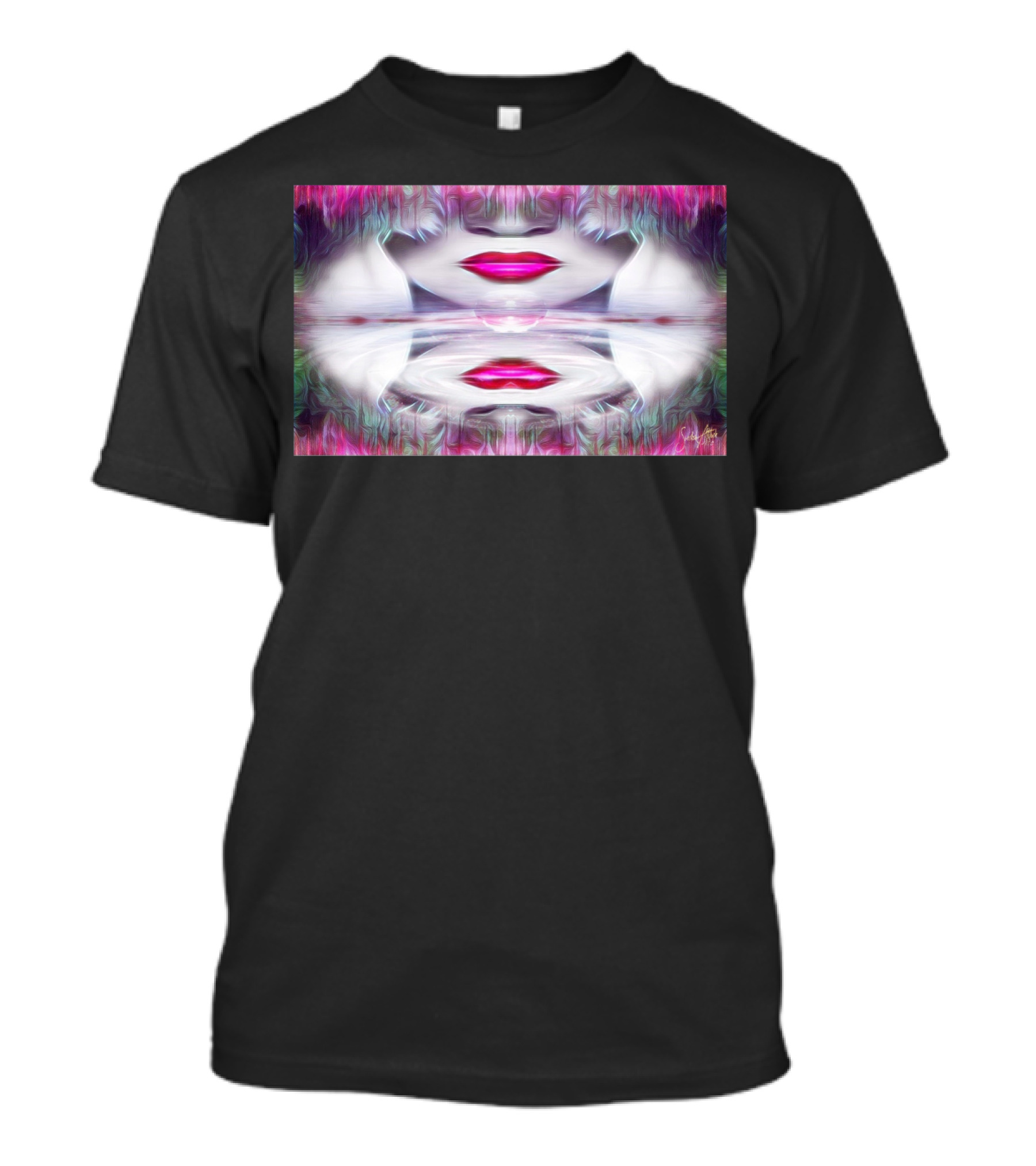 Lady Fashion Beauty Reflections By SwedishA T-Shirt