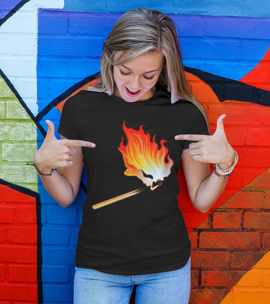 Flame Spren Matchstick Ignition Essence T-Shirt