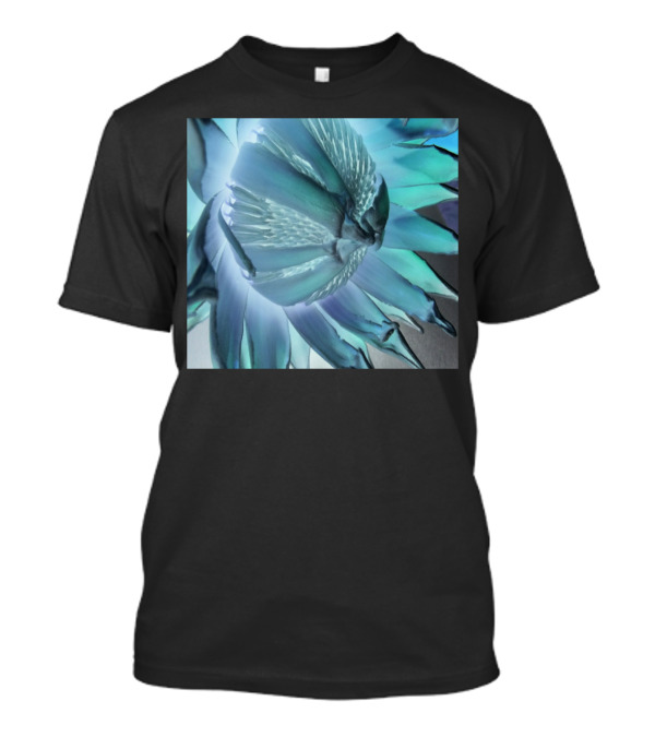 Flower Power Blue Toned Bloom T-Shirt