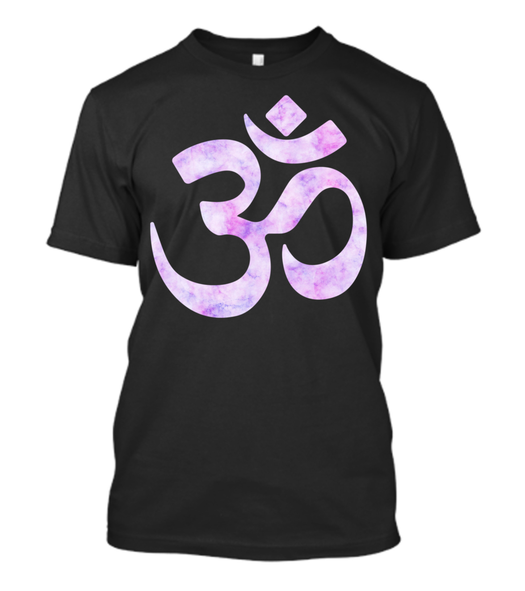 Lavender Watercolor Om T-Shirt