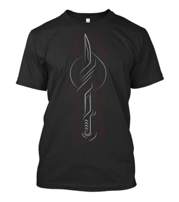 Northern SWORD Sci-Fi Blade Minimalist T-Shirt